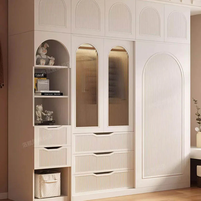 Apartment Nordic Wardrobes Luxury Display Clothes Dressers Living Room Cabinets Storage Simple Armario De Ropa Home Furnitures