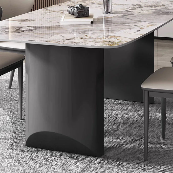 Non Slip Unique Dining Table Modern White Nordic Luxury Mobile Restaurant Tables Marble Design Mesa De Jantar Home Furniture