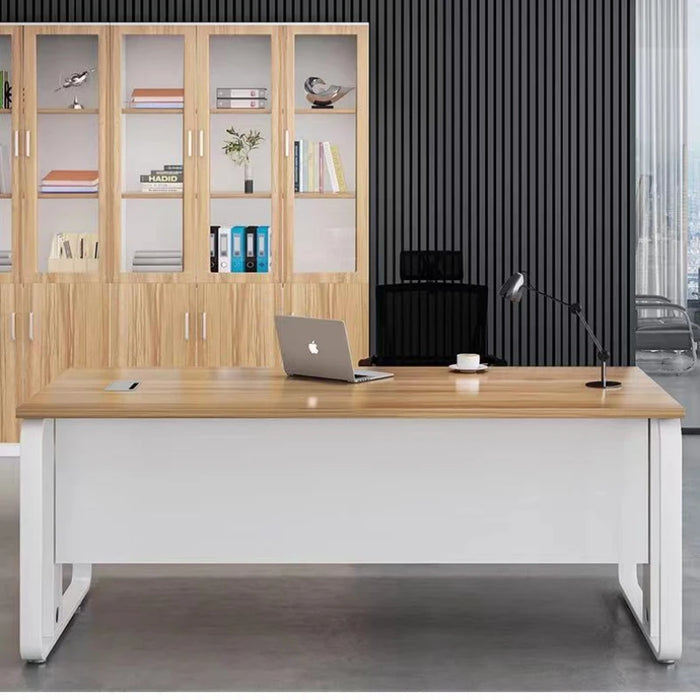 Study Office Work Desk Corner Write Modern Executive Computer Desk Drawers Gadgets Scrivania Angolare Work Furniture HD50WD