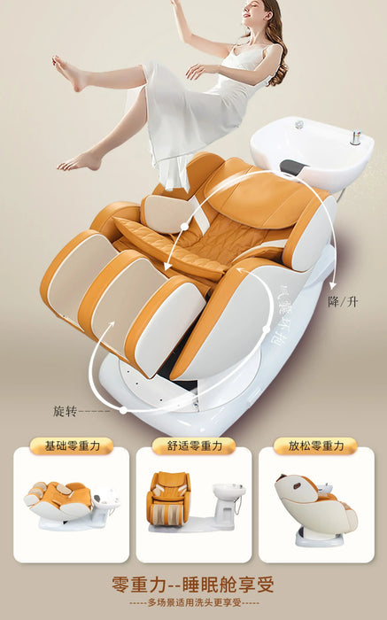 Wash Hair Shampoo Bed Beauty Professional Massage Head Spa Salon Chair Women Stylist Behandelstoel Salon