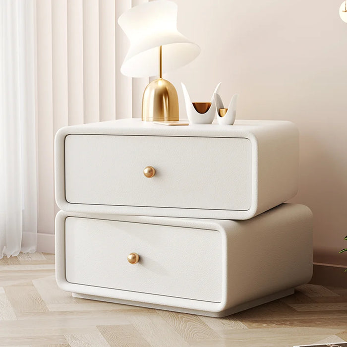 Adjustable Bedside Table White Modern Handle Movable Rotating Cabinet Kids Nightstands Minimalist Muebles Kid Bedroom Furniture