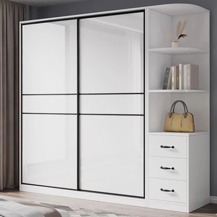 Modern Drawers Wardrobes Hanging Clothing Rack Dressers Tall Wardrobes Wooden Storage Mueble Para Colgar Ropa Furniture Bedroom