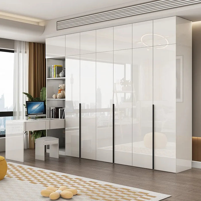 Storage Organizer Wardrobe Door Entry Hanging Simple White Modern Wardrobe Hanger Space Saver Divider Ropero Household Items