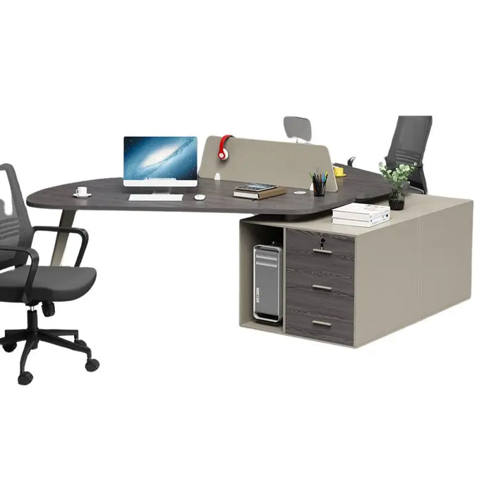 Wooden Computer Office Desk Standing Drawers Small Fashion Modern Minimalist Desk Tables Ideas Muebles De Oficina Furniture