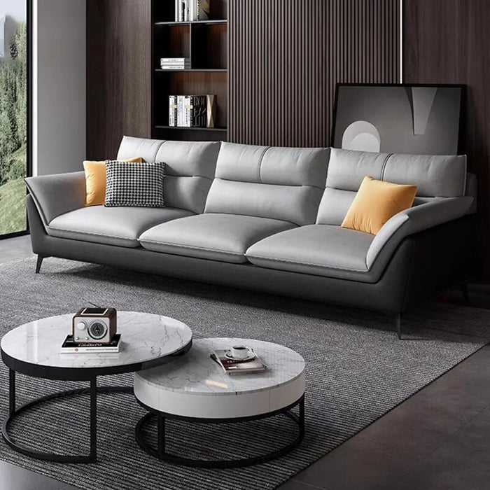 Lounge Sectional Designer Living Room Sofas Leather Theater Lazy Modern Sofa Living Room Luxury Modular Sofa Cama Furniture Set