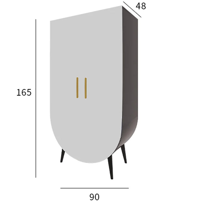 Storage Door Handle Wardrobe Rack Cabinets Clothes Holder Underwear Wardrobe Shelf Pole Luxury Indoor Armario De Ropa Furniture
