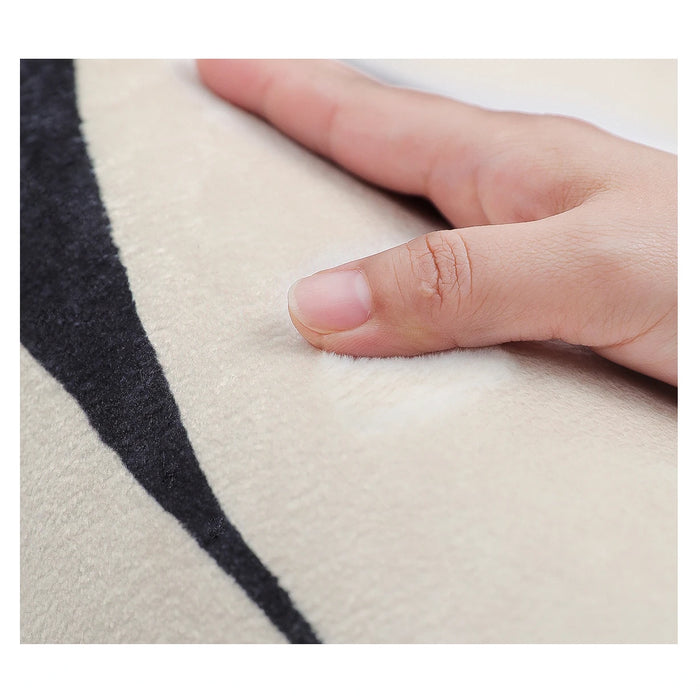 Modern Minimalist IG Line Large Area Living Room Carpet Light Luxury Bedroom Design High Quality Soft Furry Imitation Mink Rugs