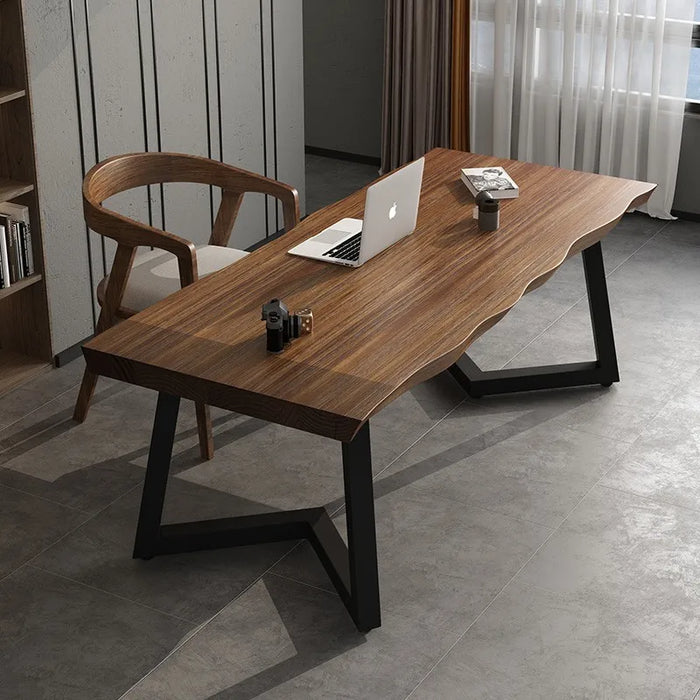 Computer Coffee Office Desk Writing Workbench Console Meeting Corner Drafting Office Desk Laptop Scrivania Legno Furniture HDH