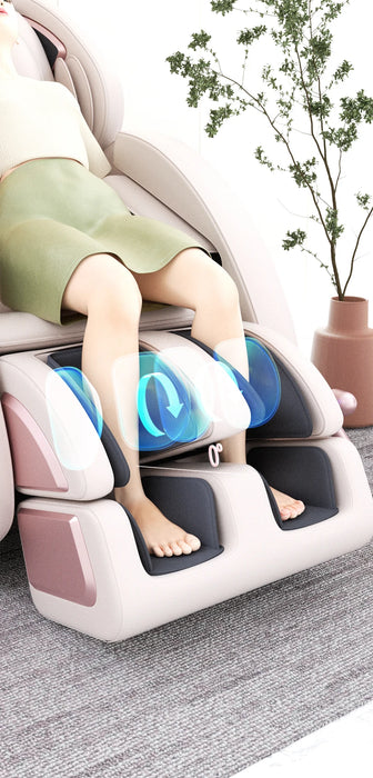 Jare E8 Electric Massage Chair Full Body Airbag U-Shape Pillow Zero Gravity Hips Massage Intelligent Massage Chair