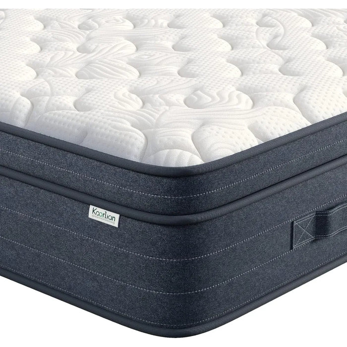 Queen Size Mattress, 12 Inch, 3 Layer Premium Foam with Pocket Springs for Motion Isolation and Pressure Relieving Free Shipping