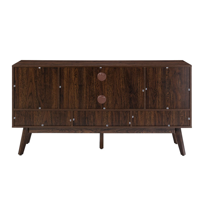 TV Stand with Two Doors for TVs up to 65"