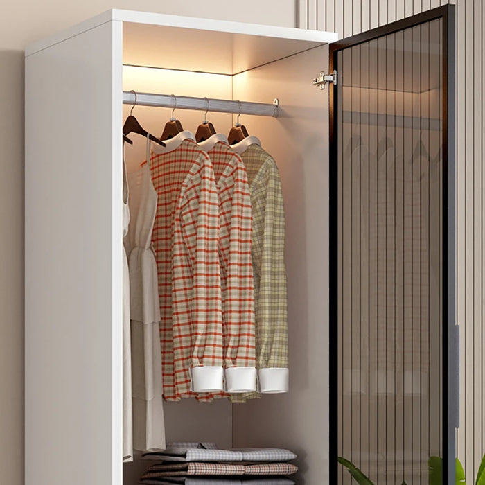 Luxury Nordic Closet Ventilation Industrial Unique Minimalist Indoor Wardrobe Closet Display Meuble Rangement Modern Furniture