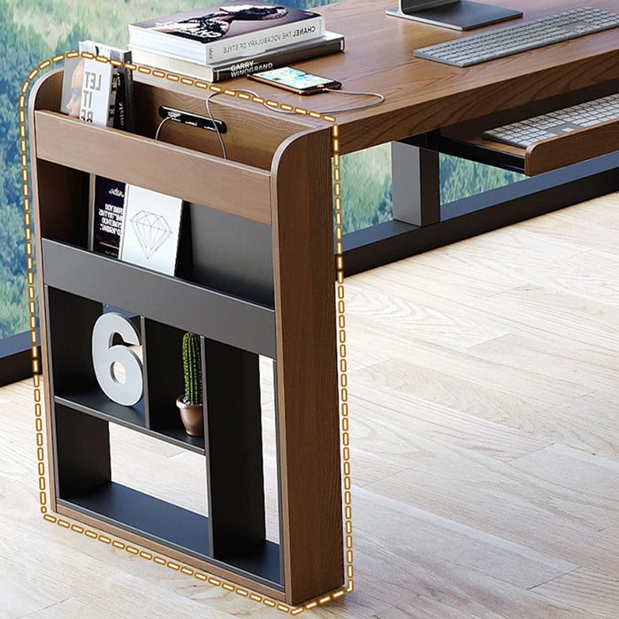 Reception Modern Console Table Laptop Executive Study Gaming Office Desk Stand Standing Escritorio Oficina Rustic Furniture