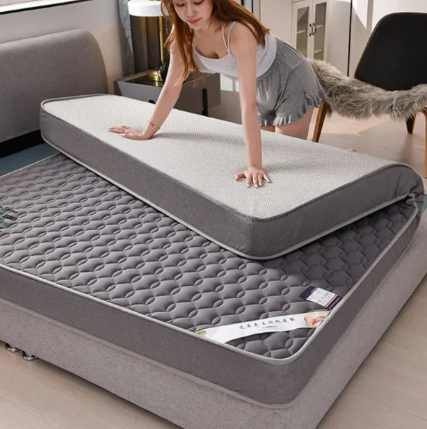 Hot sale roll packing 5 cm height sleeping well queen king double size gel memory foam mattress topper
