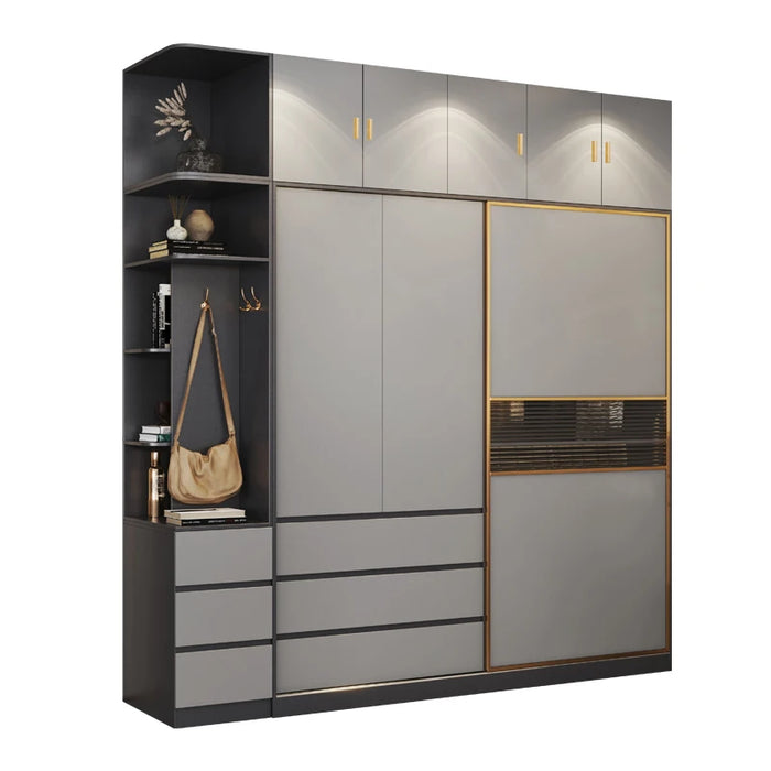 Modern Display Wardrobes Closet Storage Organizer Luxury Space Saving Children Drawers Clothing Rack Display Armario Furniture