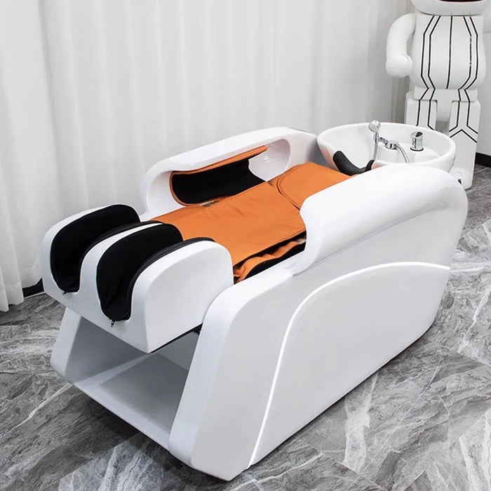 Head Massager Shampoo Chair Basin Hair Salon Salon Spa Shampoo Chair Hairstylist Full Relaxing Hairdressing Stoelen Salon Chair