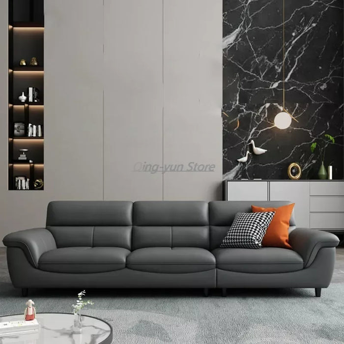 Classic Luxury Living Room Sofa Modern Lazy Simple Reception Couchs Armchair Leather Divani Soggiorno Living Room Decoration