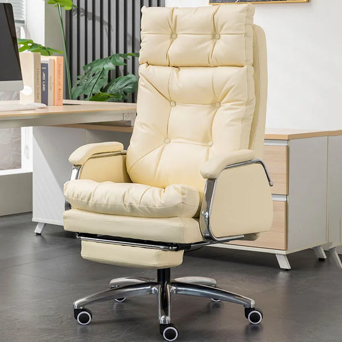 Leather Vanity Office Chair Portable Throne Modern Makeup Luxury Conference Office Chair Comfortable Mobilya Home Furniture