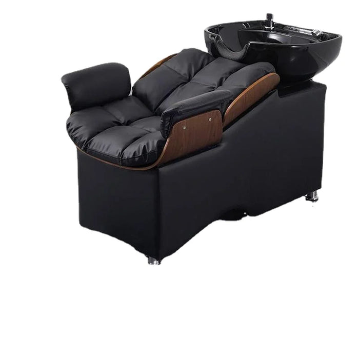 Shaving Hair Washing Bed Massage Beauty Salon Simple Hairdresser Chair Shampoo Nursing Kappers Stoel Hairsalon Furniture CY50XT