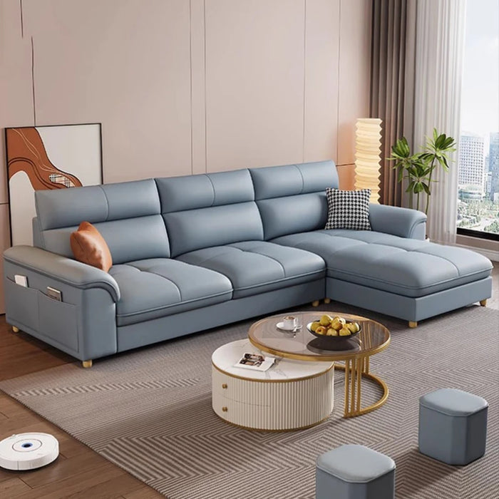 Foam Comfortable Nordic Sofa Simple Luxury Square Large Modular Chaise Sofa Cushion Reading European Salon Meuble Home Furniture