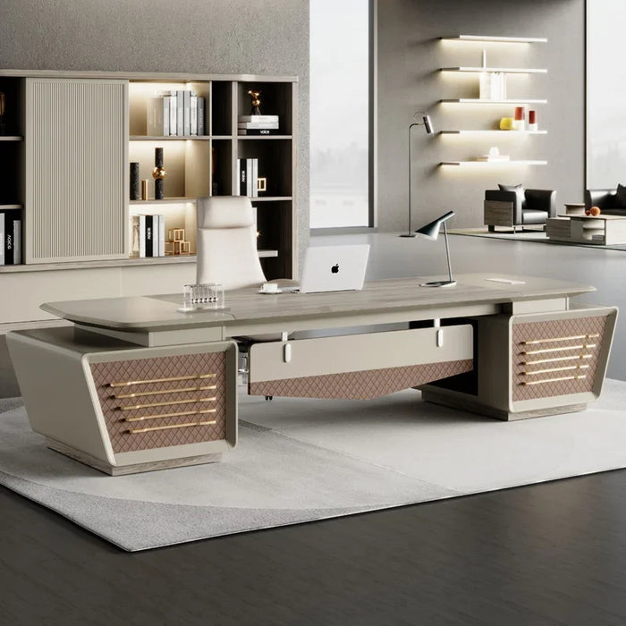 Conference Executive Desk Modern Manicure Table Height Adjustable Desk Makeup Meeting Table Escritorio Con Cajones Furniture