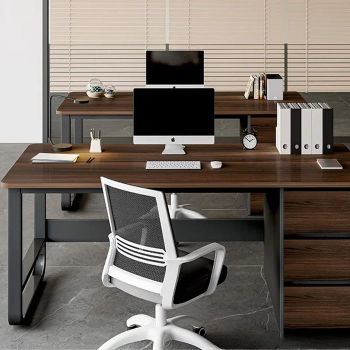Laptop Clerk Office Desk Executive Reception Drawer Storage Office Desk Simplicity Wood Escritorio Ordenador Furniture QF50OD