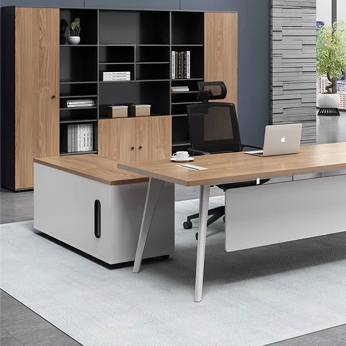 Executive Luxury Office Desk Standing Storage Bedroom Workstation Office Desk Writing Scrivanie Per Computer Modern Furniture