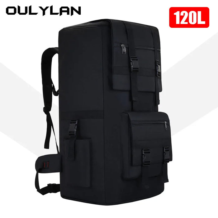 120L Super Capacity Outdoor Travel Backpack Men's Army Military Tactical Rucksack Luggage Bag Sports Mountaineering Hiking Bags