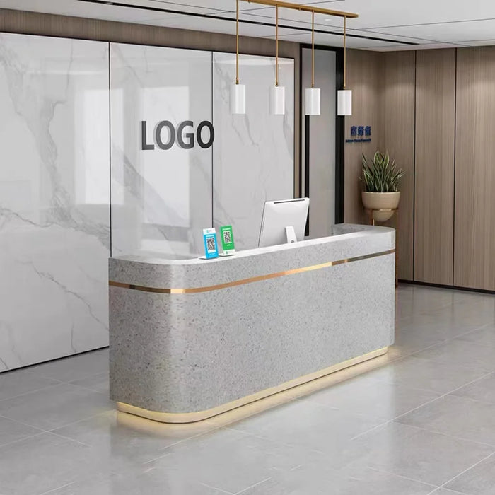 Modern Office Restaurant Tables Front Desk Lectern Pulpit Checkout Hair Salon Shop Counter Bar Podium Stand Bureau Furniture
