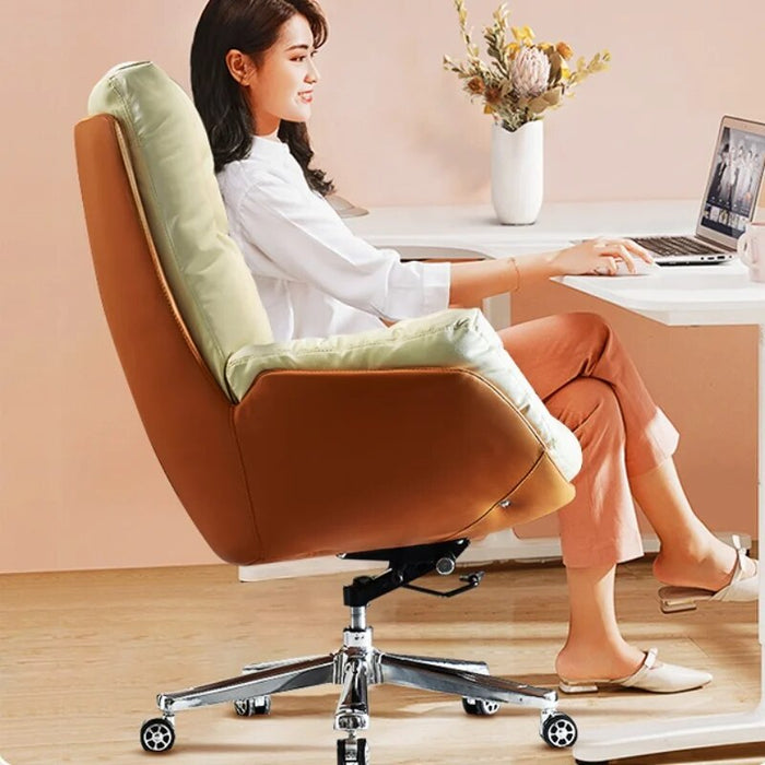 Arm Ergonomic Office Chair Computer Swivel Comfy Boss Living Room Office Chair Gaming Conference Sillon Oficina Furniture SR50OC