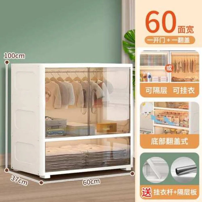 Plastic Storage Wardrobe Closet Dressers Baby Chest Shelves Wardrobe Cube Kid Organizer Laundry Room Vestidor Office Furniture