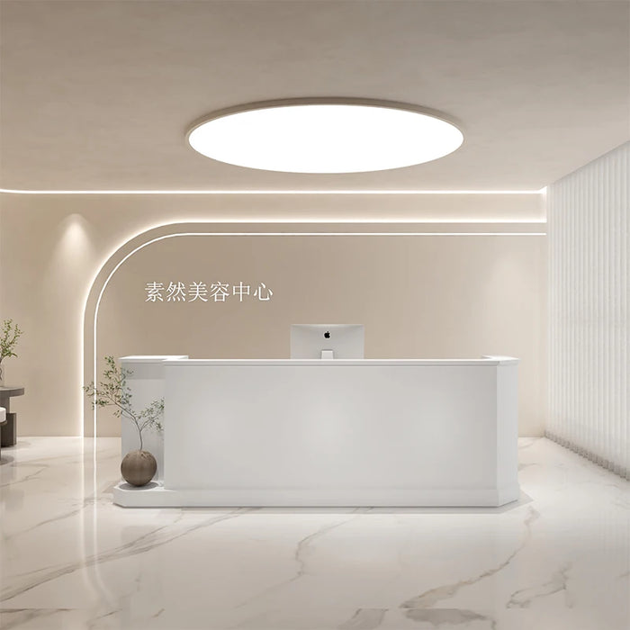 Luxury Store Stand Reception Desk Restaurant Front Desk Office Information Reception Desk Podium Empfangstheke Bar Furniture