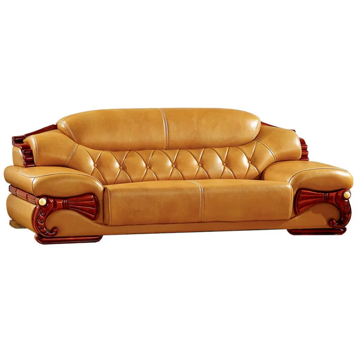 living room modern leather sofa European sectional sofa znr01