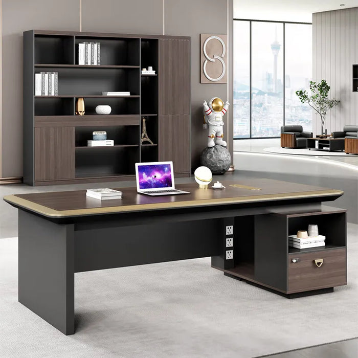 Shelf Writing Desk Coffee Pullout Under Luxury Drawers Office Desks Pullout Under Wooden Scrivanie Per Ufficio Furniture