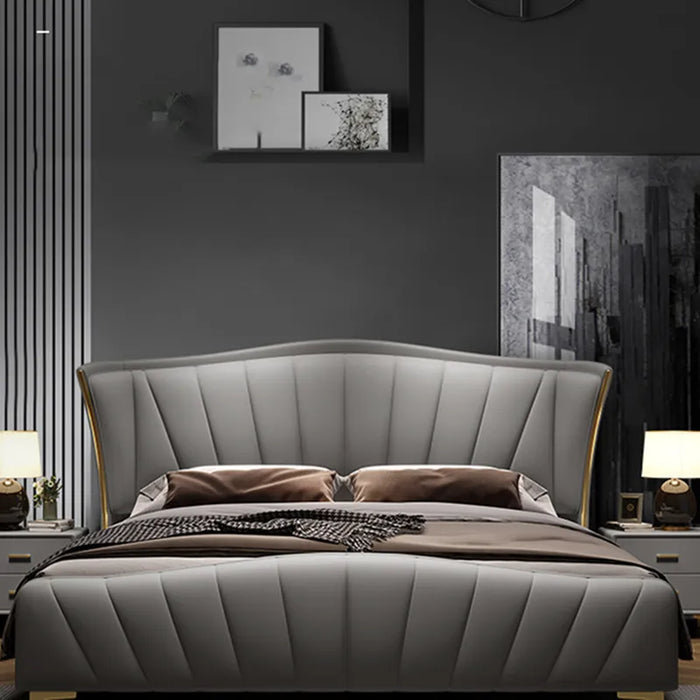 Luxury Bedroom Bed Quilts Aesthetic Modern Elastic Frame Double Beds Two Place Camas De Dormitorio Garden Furniture Sets