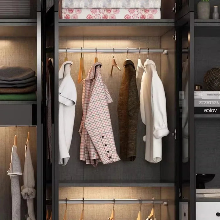 Large Capacity Wardrobes Modular Cabinets Space Saving Organizer Wardrobes Closets Armables Moveis Para Casa Salon Furniture