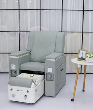 Nail Art Sofa Foot Chair Beautiful Foot Eyelash Massage All-in-One Sofa Beauty Salon Tattoo Eyebrow Embroidery Bed