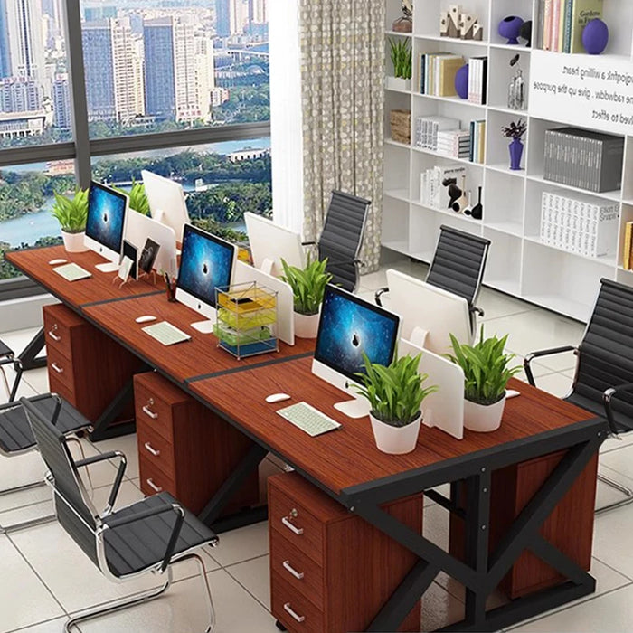 Vanity Storage Office Desk White Reception Laptop Setup Modern Executive Gaming Desk Conference Mesa Escritorio Office Furniture