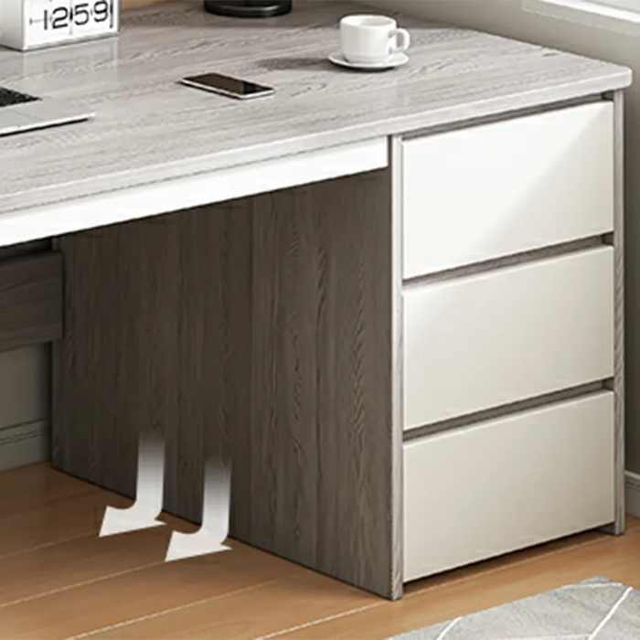 Mobile Study Table Office Desks Computer Modern Meeting Bedroom Office Desks Student Wooden Scrivania Con Cassetti Furnitures