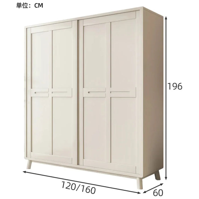 Sliding Door Wardrobe Clothes Storage Clothing Rack Baby Closet Baby Cupboard Luxury Wooden Armario De Ropa Home Furniture