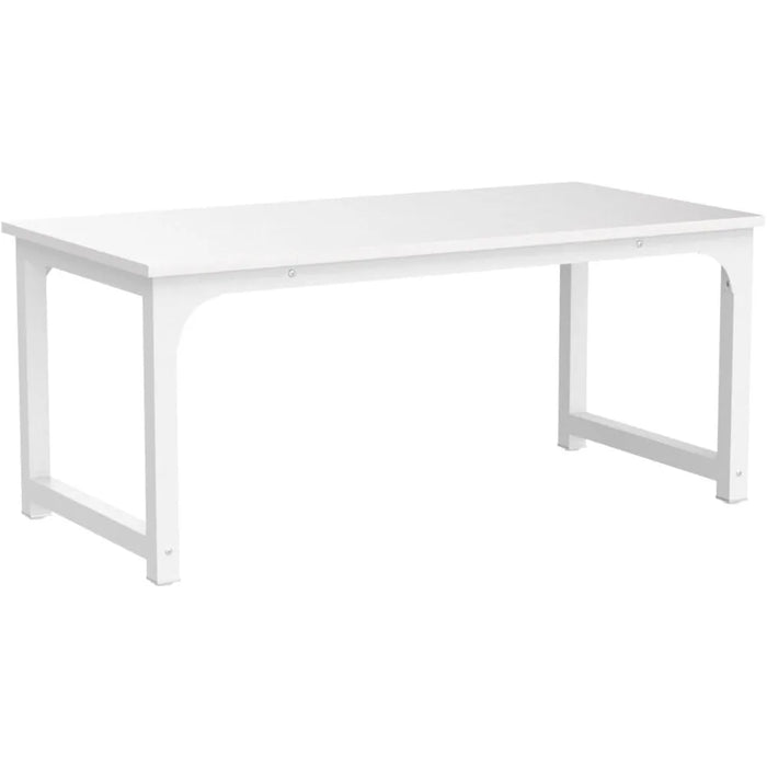 Modern Computer Desk, 63 x 31.5 inch Large Executive Office Desk Computer Table Study Writing Desk Workstation for Home Office,
