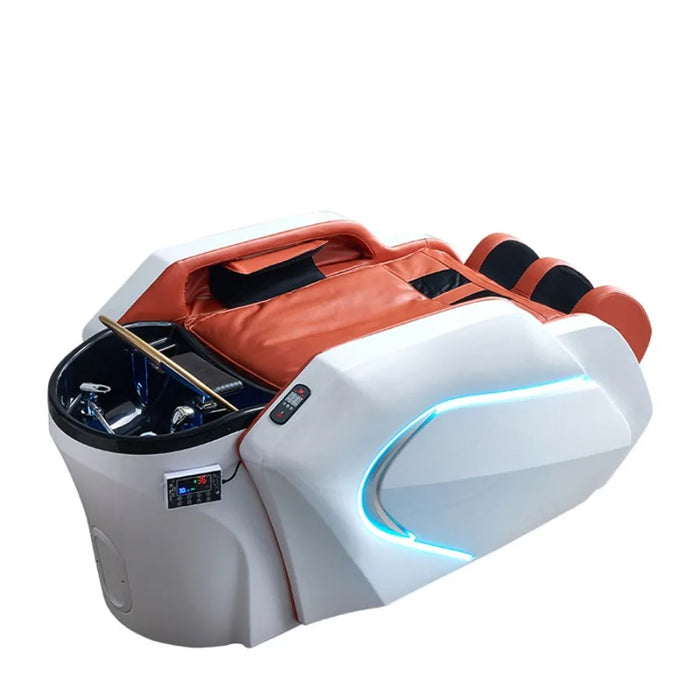 Luxury Washing Hair Shampoo Chair Massager Head Spa Bed Shampoo Chair Stylist Electronic Massage Full Relaxing Stoelen Hair Spa
