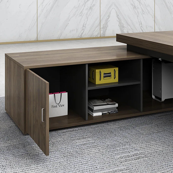 Standing Executive Office Desk Reception Monitor Organizers Drawers Computer Desks Luxury Floor Mesa De Escritorio Furniture
