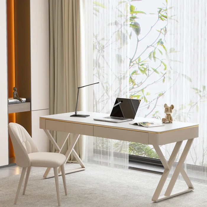 Study Modern Office Desks Slate Luxury Workbench Home Office Desks Table Computer Escritorio Ordenador Work Furniture QF50OD