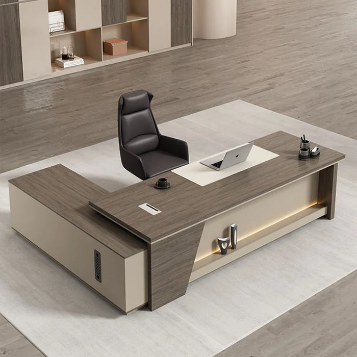 Computer Standing Office Desk Conference Study Executive Storage Monitor Office Desk Corner Scrivania Angolare Furniture HDH