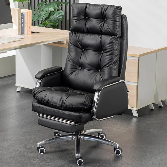 Leather Vanity Office Chair Portable Throne Modern Makeup Luxury Conference Office Chair Comfortable Mobilya Home Furniture