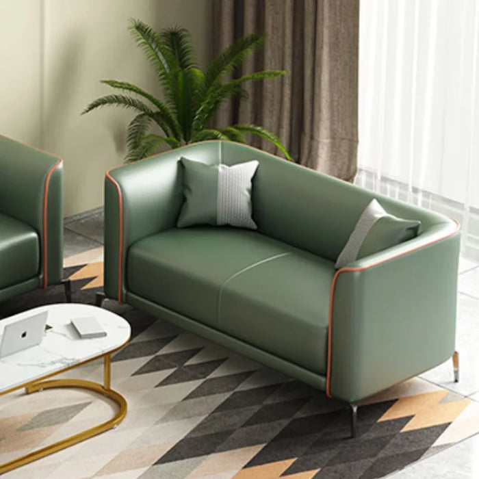 Nordic Style Stretch Sofa Leather Minimalist Adults Luxury Modern Couch Ergonomic Unusual Canape Salon Living Room Furniture