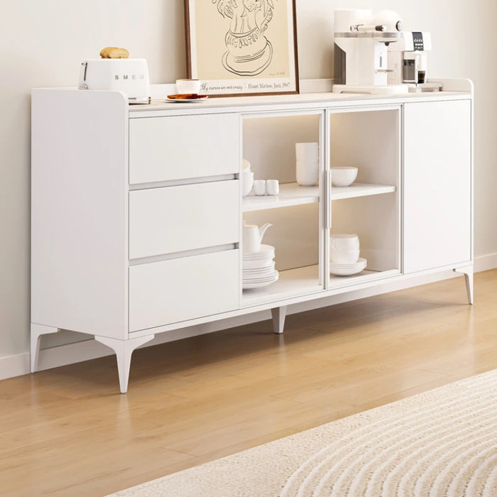 Wood Nordic Sideboard Accent Cabinet Corner Kitchen Modern Sideboard Space Saving Rustic Moveis Para Casa Home Furniture YN50SB