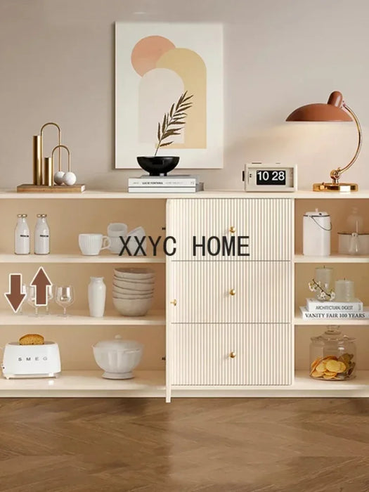 White Filing Kitchen Storage Modern Display Closet Sideboard  Cabinets Tv Stand Cajonera Bedroom Furniture
