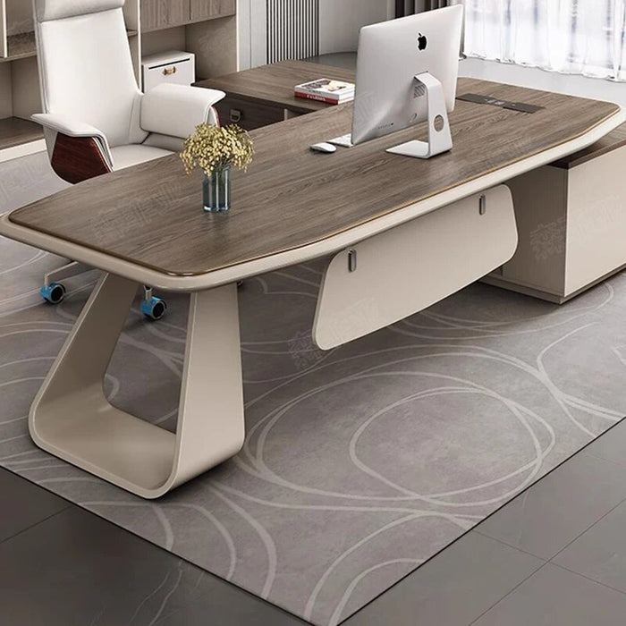 Standing L Shaped Office Desk Conference Writing Executive Floor Computer Desks Modern Long Mesa Escritorio Modern Furniture
